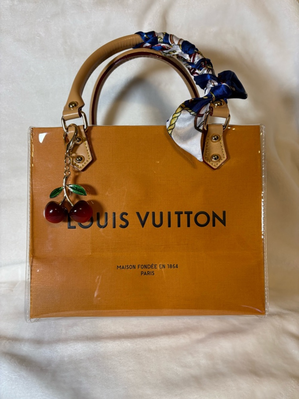 Upcycled Louis Vuitton Small Tote Bag